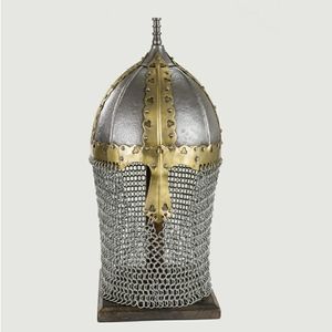 Russian boyar helmet, 14 gauge steel